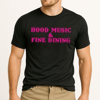 Hood Music And Fine Dining Pink Apparel Cooling Performance Crew T-Shirt