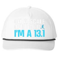 Half Marathon Art Half Marathon Finisher Snapback Five-Panel Rope Hat