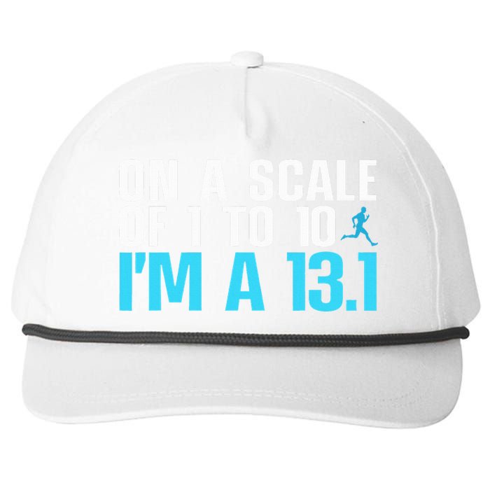 Half Marathon Art Half Marathon Finisher Snapback Five-Panel Rope Hat