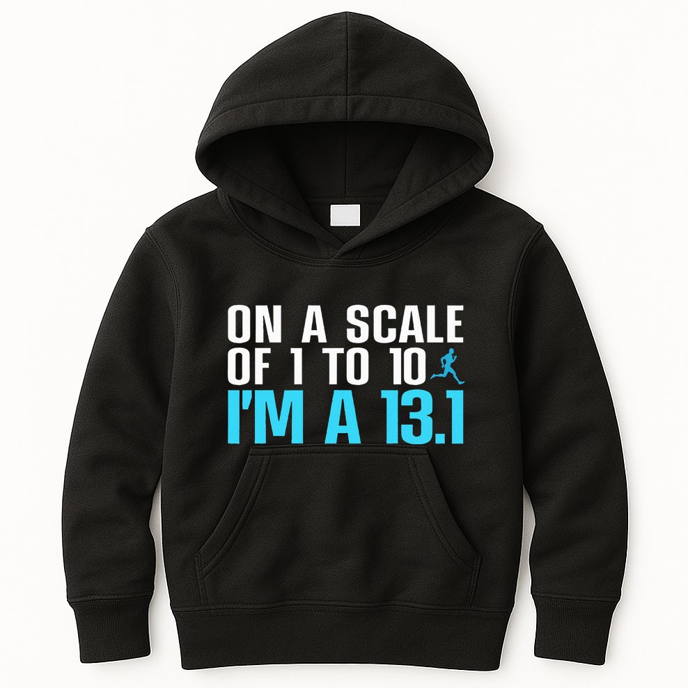Half Marathon Art Half Marathon Finisher Kids Hoodie