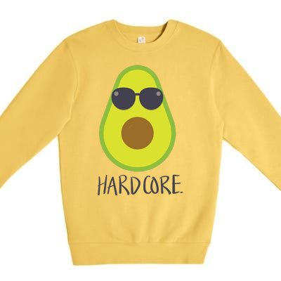 Hardcore Mexican Avocado Gangster Premium Crewneck Sweatshirt