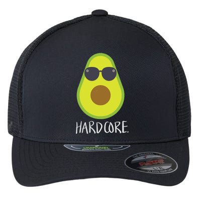 Hardcore Mexican Avocado Gangster Flexfit Unipanel Trucker Cap