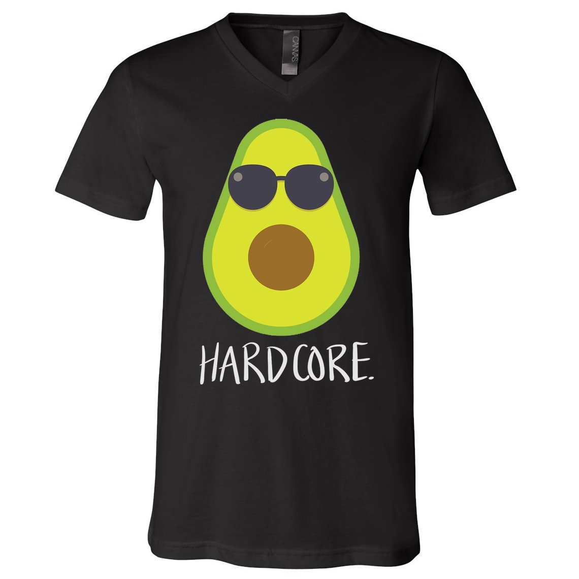 Hardcore Mexican Avocado Gangster V-Neck T-Shirt