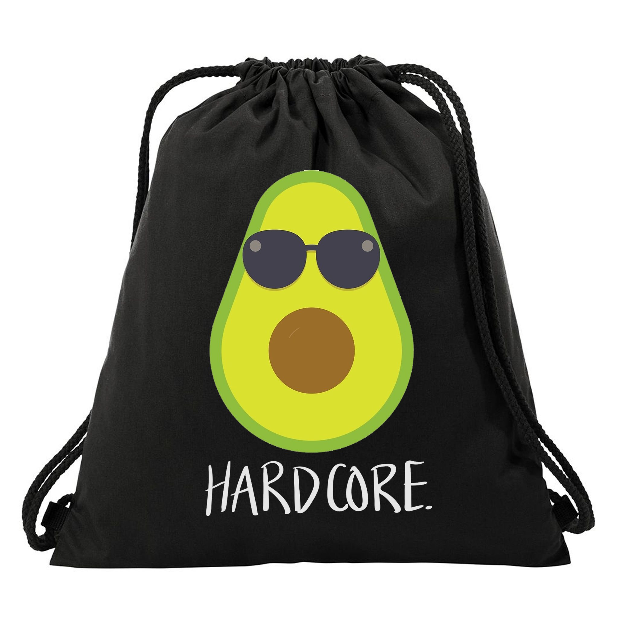 Hardcore Mexican Avocado Gangster Drawstring Bag