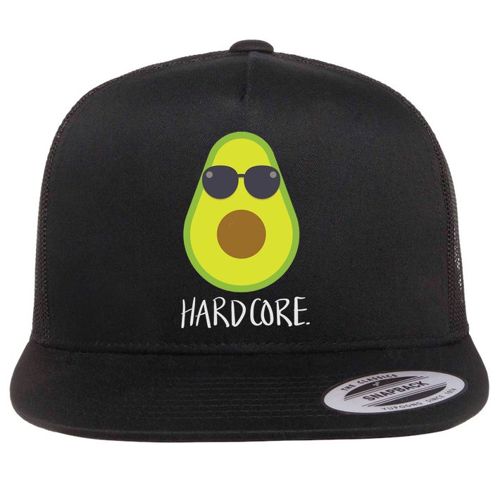 Hardcore Mexican Avocado Gangster Flatbill Hat