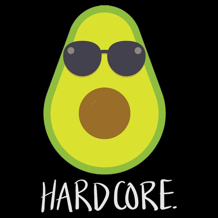 Hardcore Mexican Avocado Gangster Flatbill Hat