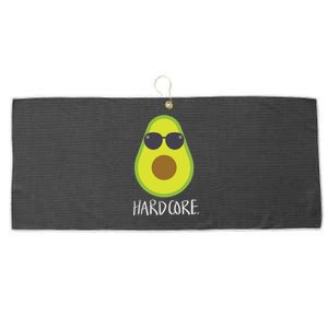 Hardcore Mexican Avocado Gangster Large Microfiber Waffle Golf Towel