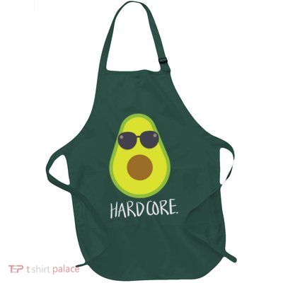 Hardcore Mexican Avocado Gangster Full-Length Apron With Pockets