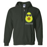 Hardcore Mexican Avocado Gangster Full Zip Hoodie