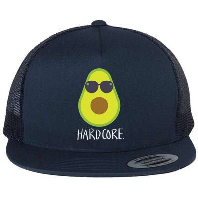 Hardcore Mexican Avocado Gangster Flat Bill Trucker Hat