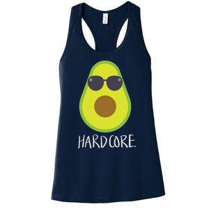 Hardcore Mexican Avocado Gangster Women's Racerback Tank