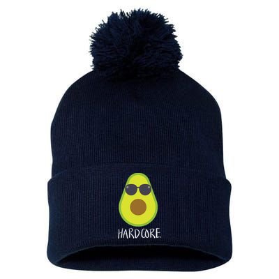 Hardcore Mexican Avocado Gangster Pom Pom 12in Knit Beanie