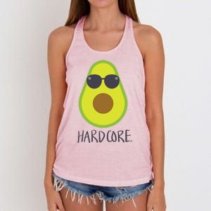 Hardcore Mexican Avocado Gangster Women's Knotted Racerback Tank