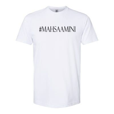 Hashtag Mahsa Amini Softstyle CVC T-Shirt