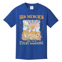 His Mercies Are New Every Morning Bible Verse Christian Kids T-Shirt