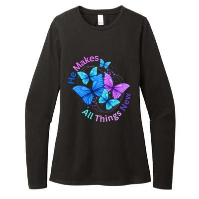 He Makes All Things New Womens CVC Long Sleeve Shirt