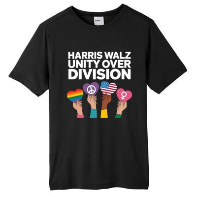 Harriswalz Moving America Forward With Unity Meaningful Gift Tall Fusion ChromaSoft Performance T-Shirt