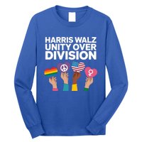 Harriswalz Moving America Forward With Unity Meaningful Gift Long Sleeve Shirt