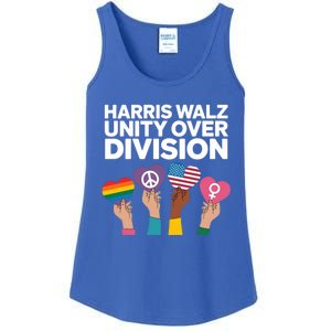 Harriswalz Moving America Forward With Unity Meaningful Gift Ladies Essential Tank