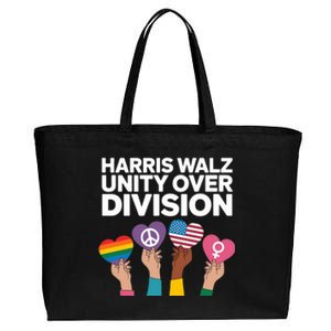 Harriswalz Moving America Forward With Unity Meaningful Gift Cotton Canvas Jumbo Tote