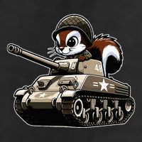Humorous Military Animal Veteran Squirrel 11oz C Handle Ceramic Mug