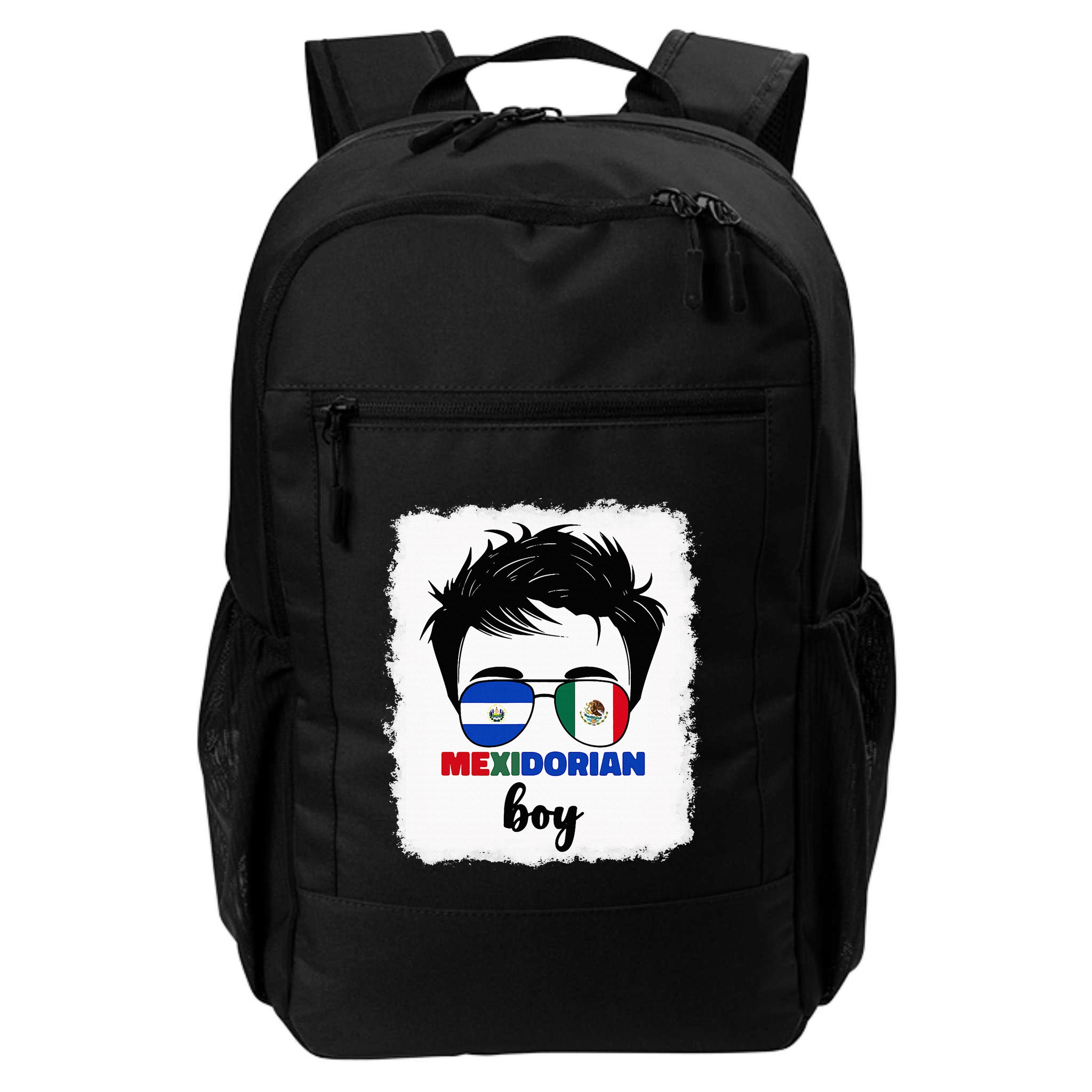 Half Mexican And Salvadorian Mexico El Salvador Backpack