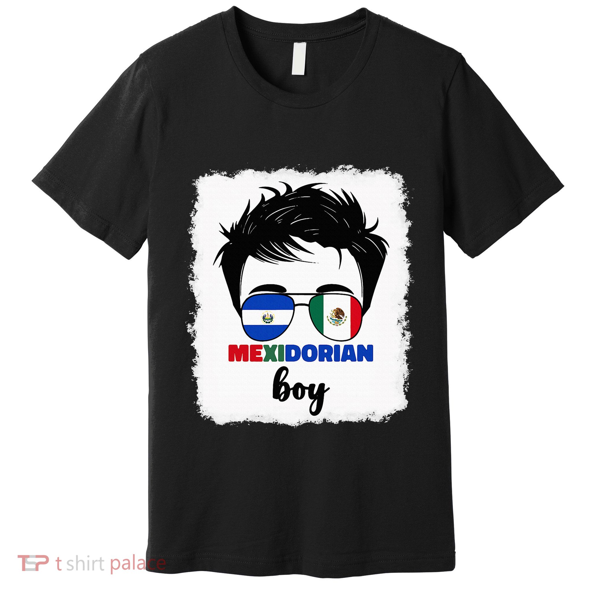 Half Mexican And Salvadorian Mexico El Salvador Premium T-Shirt