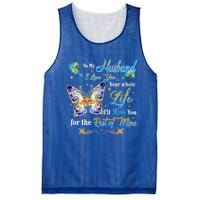 Husband My Angel Honoring Memories Of My Husband In Heaven Gift Mesh Reversible Basketball Jersey Tank