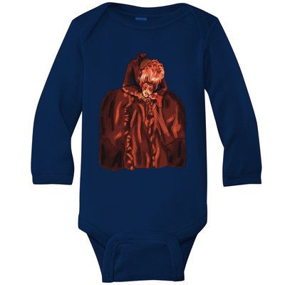 Headless Marie Antoinette French Revolution Paris France Baby Long Sleeve Bodysuit