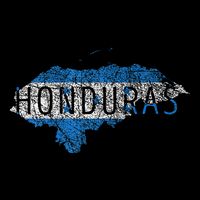 Honduran Map And Flag Souvenir Distressed Honduras Cooling Performance Crew T-Shirt