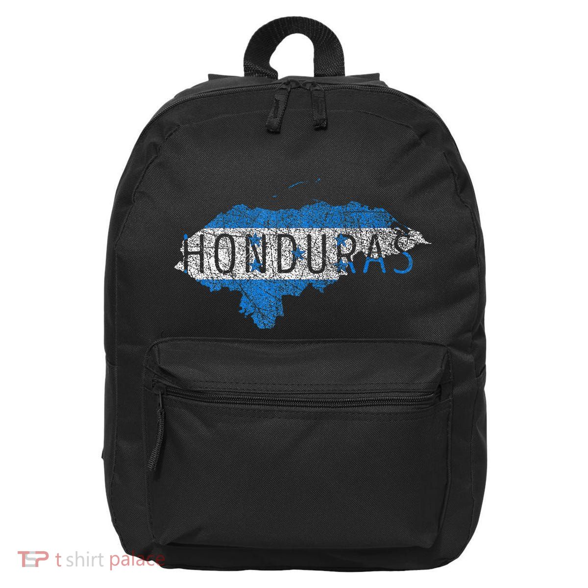 Honduran Map And Flag Souvenir Distressed Honduras 16 in Basic Backpack