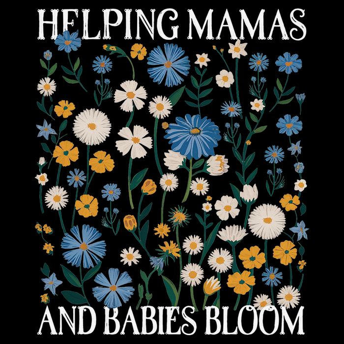 Helping Mamas And Babies Bloom Wildflowers Floral Boho Impact Tech Backpack