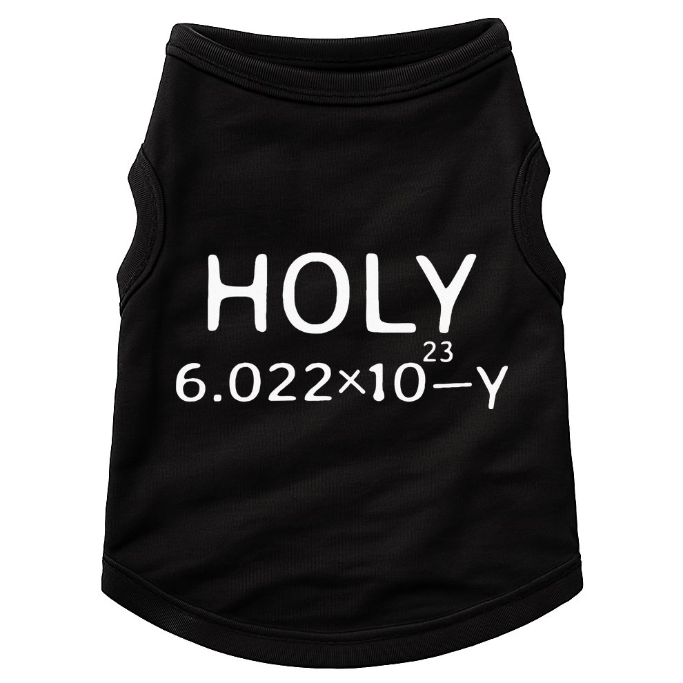 Holy Moley Avogadro Mole Carbon Funny Chemistry Doggie Tank