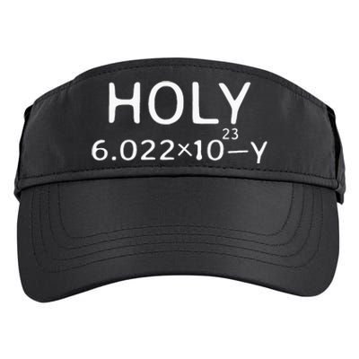 Holy Moley Avogadro Mole Carbon Funny Chemistry Adult Drive Performance Visor