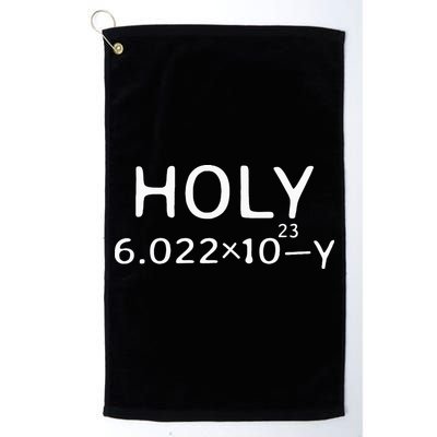 Holy Moley Avogadro Mole Carbon Funny Chemistry Golf Towel