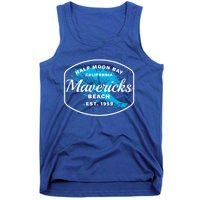 Half Moon Bay Mavericks Beach Surfing Gift Travel Gift Tank Top