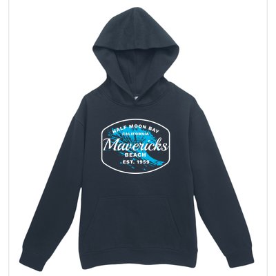 Half Moon Bay Mavericks Beach Surfing Gift Travel Gift Urban Pullover Hoodie