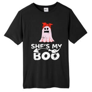 Hes My Boo Husband Wife Couples Matching Halloween Costume Tall Fusion ChromaSoft Performance T-Shirt