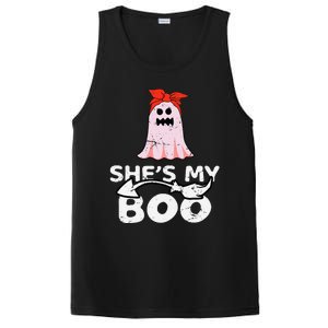 Hes My Boo Husband Wife Couples Matching Halloween Costume PosiCharge Competitor Tank