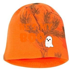 He's My Boo Halloween Couple Costume Ghost Cute Gift Kati - Camo Knit Beanie