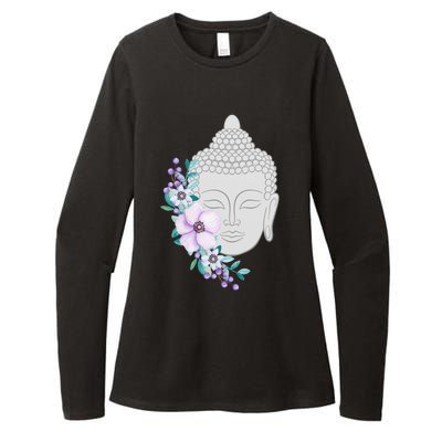 Heavily Meditated Buddha Gift Womens CVC Long Sleeve Shirt