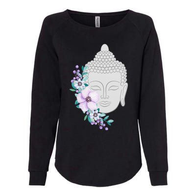 Heavily Meditated Buddha Gift Womens California Wash Sweatshirt