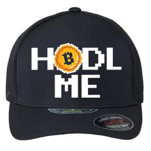 Hold Me Bitcoin Flexfit Unipanel Trucker Cap