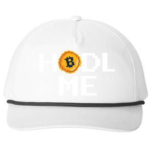 Hold Me Bitcoin Snapback Five-Panel Rope Hat