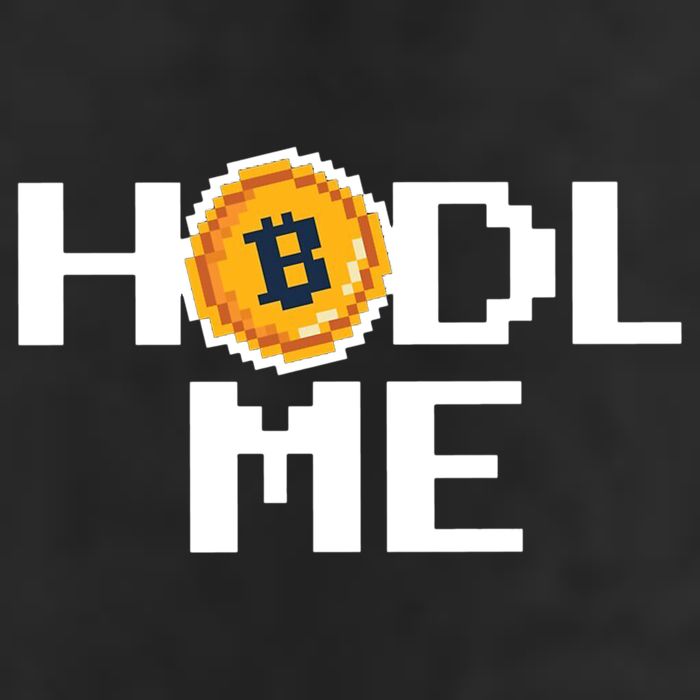 Hold Me Bitcoin Adult Drive Performance Visor