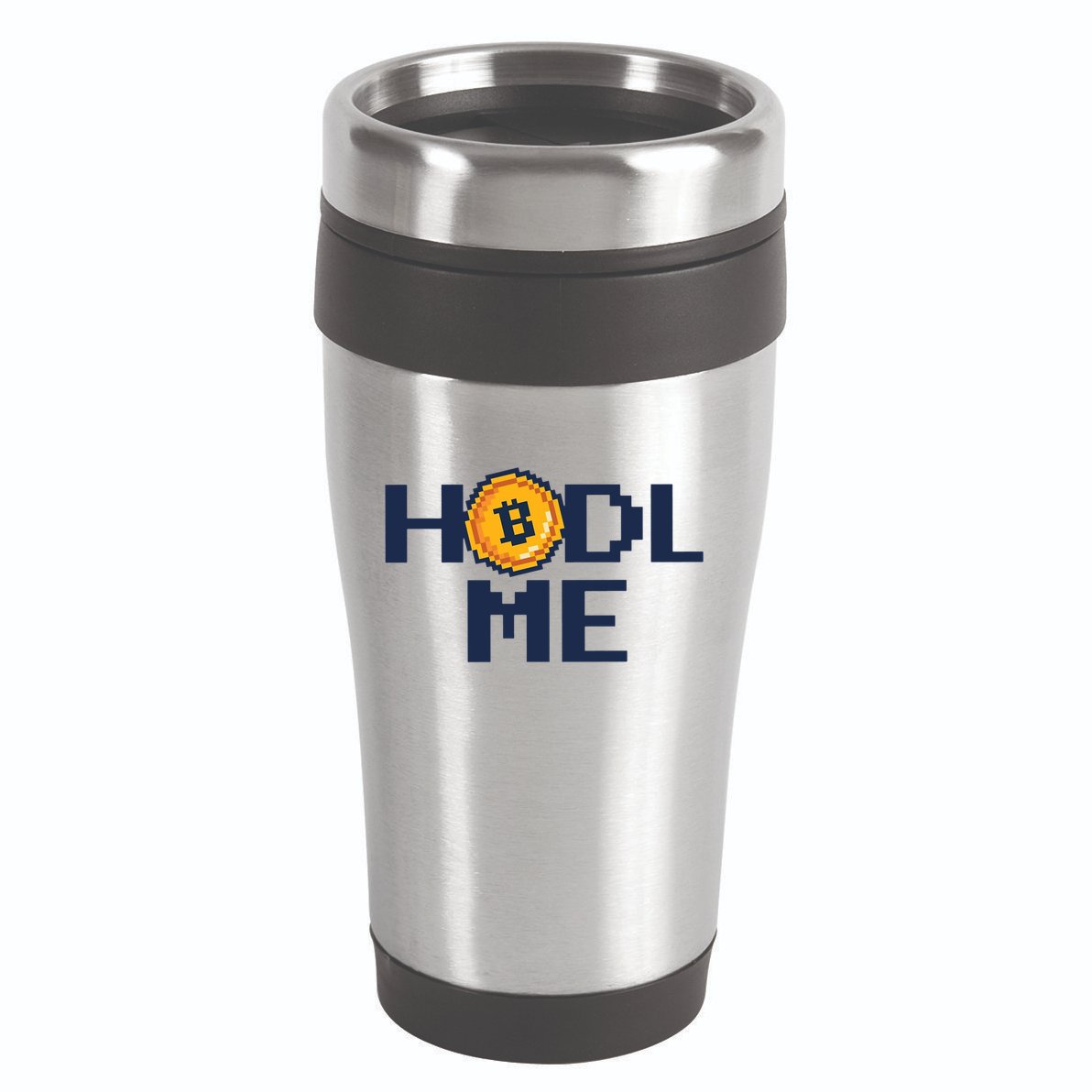 Hold Me Bitcoin 16oz Travel Tumbler