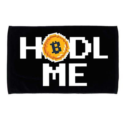Hold Me Bitcoin Microfiber Hand Towel