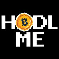 Hold Me Bitcoin Cropped Pullover Crew