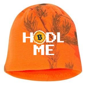 Hold Me Bitcoin Kati - Camo Knit Beanie