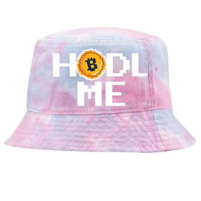 Hold Me Bitcoin Tie-Dyed Bucket Hat